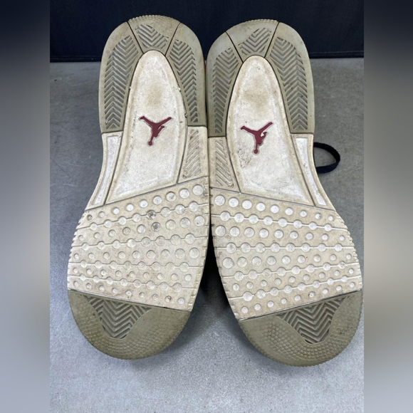 Nike Boys Air Jordan Flight Origin 2  Black Basketball Shoes Sneakers 6.5Y - Picture 6 of 7